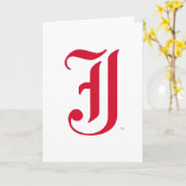Jacksonville Staat University Classic JSU Letter Karte (Gelbe Blume)