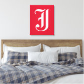 Jacksonville Staat University Classic JSU Letter Leinwanddruck (Insitu (Schlafzimmer))