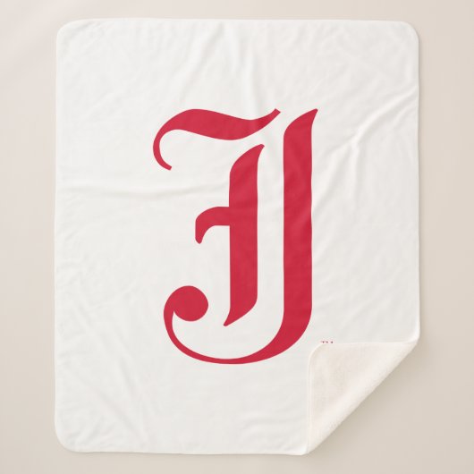 Jacksonville Staat University Classic JSU Letter Sherpadecke (Vorderseite)