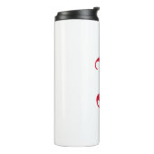 Jacksonville Staat University Classic JSU Letter Thermosbecher (Nach links gedreht)