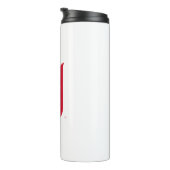 Jacksonville Staat University Classic JSU Letter Thermosbecher (Nach rechts gedreht)