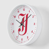 Jacksonville Staat University Classic JSU Letter Uhr (Winkel)