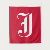 Jacksonville Staat University Classic JSU Letter Wandteppich (Vorderseite)
