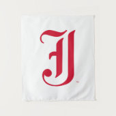 Jacksonville Staat University Classic JSU Letter Wandteppich (Vorderseite)