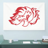Jacksonville Staat University Gamecocks Red Eagle Banner (Messe)