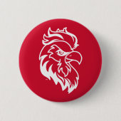 Jacksonville Staat University Gamecocks Red Eagle Button (Vorderseite)
