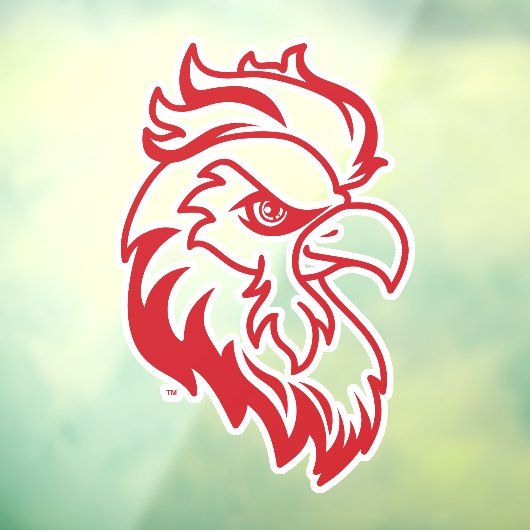 Jacksonville Staat University Gamecocks Red Eagle Fensteraufkleber (Blatt 3)