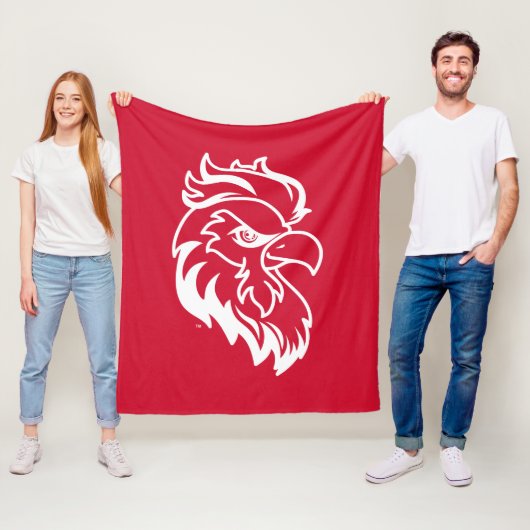 Jacksonville Staat University Gamecocks Red Eagle Fleecedecke (Beispiel)