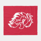Jacksonville Staat University Gamecocks Red Eagle Fleecedecke (Vorderseite (Horizontal))