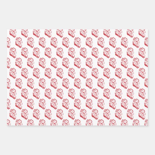 Jacksonville Staat University Gamecocks Red Eagle Geschenkpapier Set (Vorderseite 2)