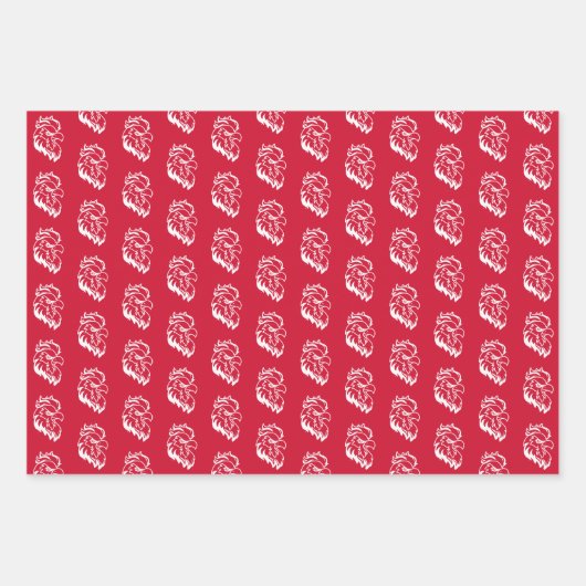 Jacksonville Staat University Gamecocks Red Eagle Geschenkpapier Set (Vorderseite 2)