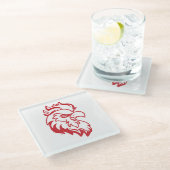 Jacksonville Staat University Gamecocks Red Eagle Glasuntersetzer (Schrägansicht)