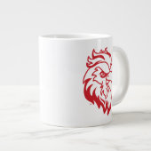 Jacksonville Staat University Gamecocks Red Eagle Jumbo-Tasse (Vorderseite Rechts)