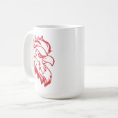 Jacksonville Staat University Gamecocks Red Eagle Kaffeetasse (Vorderseite Links)