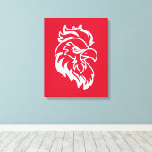 Jacksonville Staat University Gamecocks Red Eagle Leinwanddruck (Insitu (Holzboden))