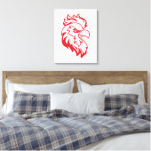 Jacksonville Staat University Gamecocks Red Eagle Leinwanddruck (Insitu (Schlafzimmer))