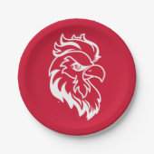 Jacksonville Staat University Gamecocks Red Eagle Pappteller (Vorderseite)