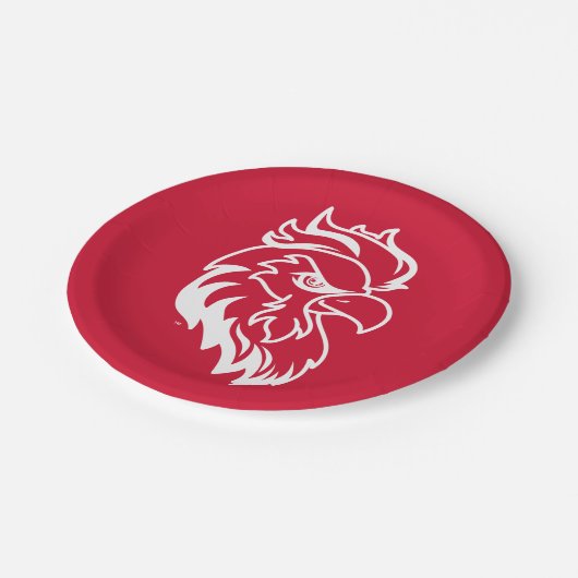 Jacksonville Staat University Gamecocks Red Eagle Pappteller (Schrägansicht)