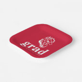 Jacksonville Staat University Gamecocks Red Eagle Pappteller (Gewinkelt)