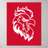 Jacksonville Staat University Gamecocks Red Eagle Poster (Vorne)