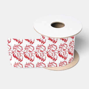 Jacksonville Staat University Gamecocks Red Eagle Satinband