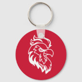 Jacksonville Staat University Gamecocks Red Eagle Schlüsselanhänger (Vorderseite)