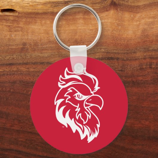 Jacksonville Staat University Gamecocks Red Eagle Schlüsselanhänger (Rückseite)