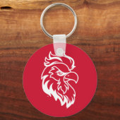 Jacksonville Staat University Gamecocks Red Eagle Schlüsselanhänger (Vorderseite)