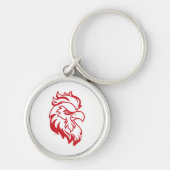 Jacksonville Staat University Gamecocks Red Eagle Schlüsselanhänger (Vorne)