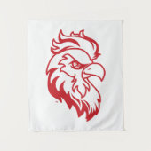 Jacksonville Staat University Gamecocks Red Eagle Wandteppich (Vorderseite)