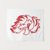 Jacksonville Staat University Gamecocks Red Eagle Wandteppich (Vorderseite (Horizontal))