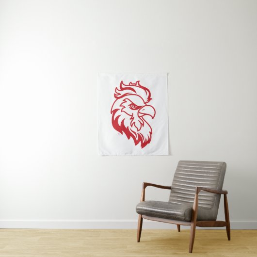 Jacksonville Staat University Gamecocks Red Eagle Wandteppich (Beispiel)