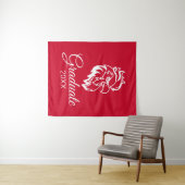 Jacksonville Staat University Gamecocks Red Eagle Wandteppich (Beispiel (Horizontal))