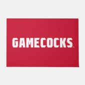 Jacksonville Staat University Gamecocks Rotes Logo Fußmatte (Vorderseite)
