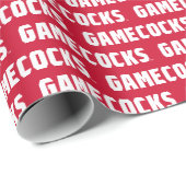 Jacksonville Staat University Gamecocks Rotes Logo Geschenkpapier (Rolleneckpunkt)