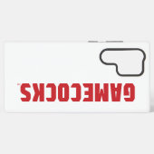 Jacksonville Staat University Gamecocks Rotes Logo Samsung Galaxy Hülle (Rückseite (Horizontal))