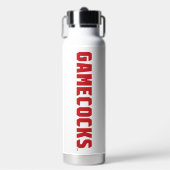Jacksonville Staat University Gamecocks Rotes Logo Trinkflasche (Vorderseite)