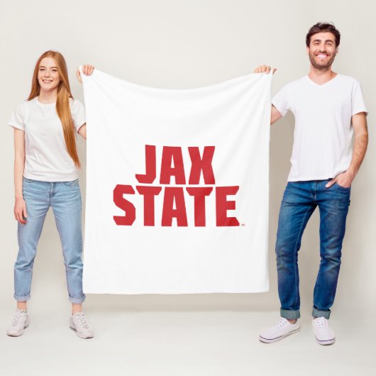 Jacksonville Staat University JAX STAAT Bold Red Fleecedecke (Beispiel)
