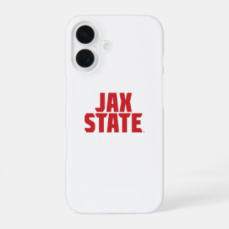 Jacksonville Staat University JAX STAAT Bold Red iPhone 16 Hülle