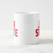Jacksonville Staat University JAX STAAT Bold Red Jumbo-Tasse (Vorderseite)