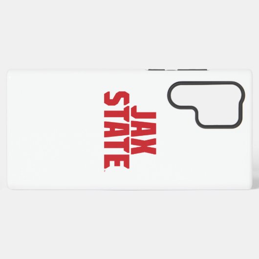 Jacksonville Staat University JAX STAAT Bold Red Samsung Galaxy Hülle (Rückseite (Horizontal))
