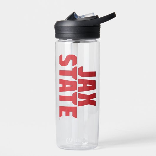 Jacksonville Staat University JAX STAAT Bold Red Trinkflasche (Links)