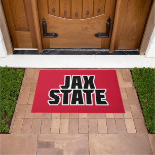 Jacksonville Staat University JAX STAAT Bold Text Fußmatte