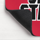 Jacksonville Staat University JAX STAAT Bold Text Mousepad (Ecke)