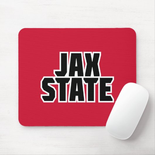 Jacksonville Staat University JAX STAAT Bold Text Mousepad (Mit Mouse)