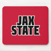 Jacksonville Staat University JAX STAAT Bold Text Mousepad (Vorne)