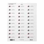 Jacksonville Staat University JAX STAAT Logo (Vorne)