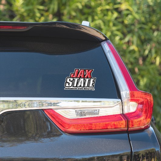 Jacksonville Staat University JAX STAAT Logo Aufkleber (Auto Seite)