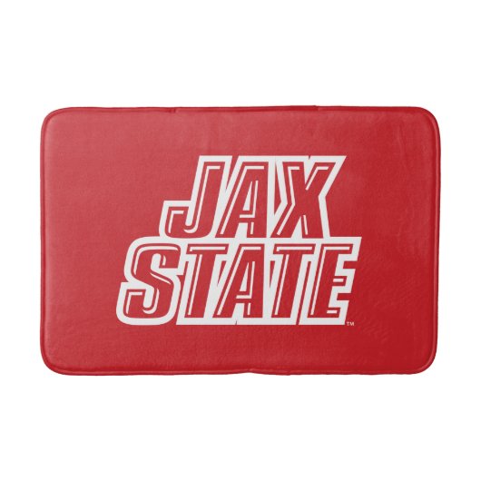 Jacksonville Staat University JAX STAAT Logo Badematte (Vorderseite)