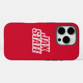 Jacksonville Staat University JAX STAAT Logo Case-Mate iPhone Hülle (Rückseite (Horizontal))